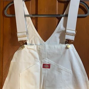 Dickies White Overalls